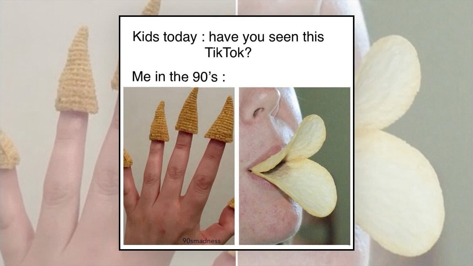 Have you seen this TikTok? Me in the 90's:.