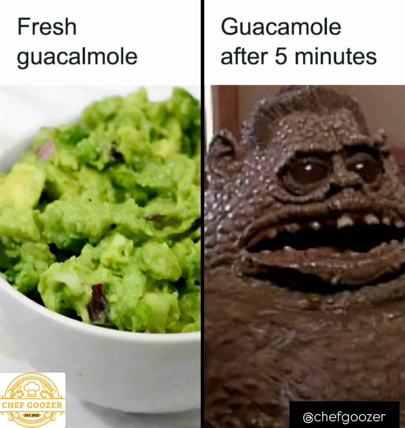 Fresh guacamole.
