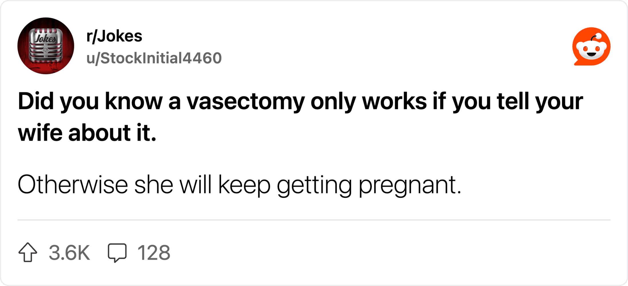 A woman holding a sign that says, "Did you know a vasectomy only works if you tell your wife about i.
