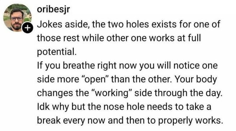Jokes aside, the two holes exist for one of those rest while other one works at full potential.