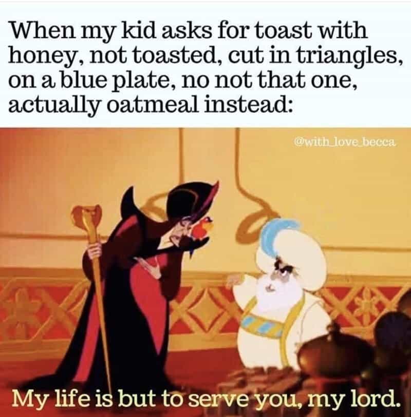 Disney's Queen of Hearts scolding the White Rabbit from Alice in Wonderland scene.