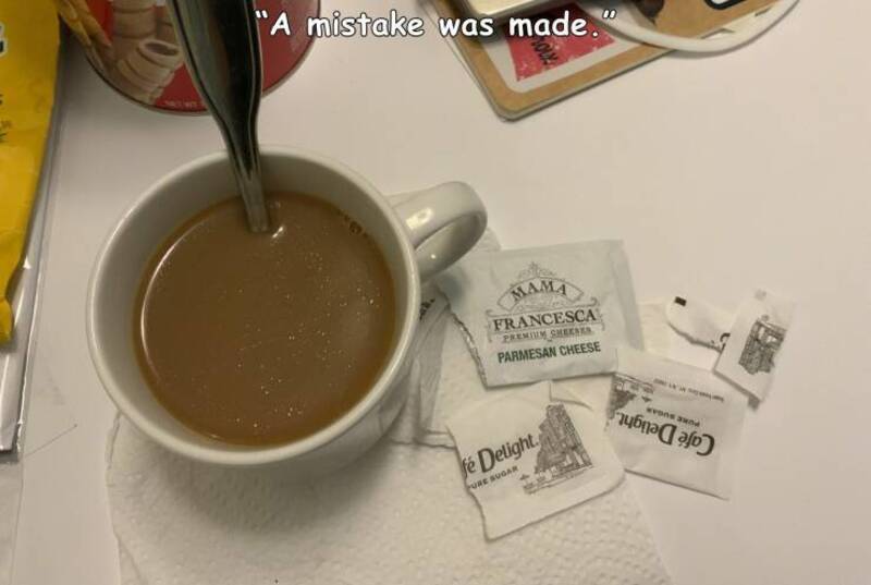 A mistake was made.