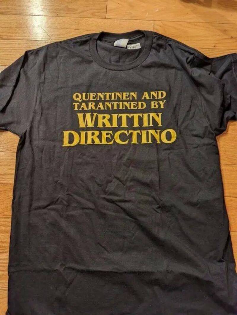 QUENTIN AND TARANTINED BY WRITTIN DIRECTINO.