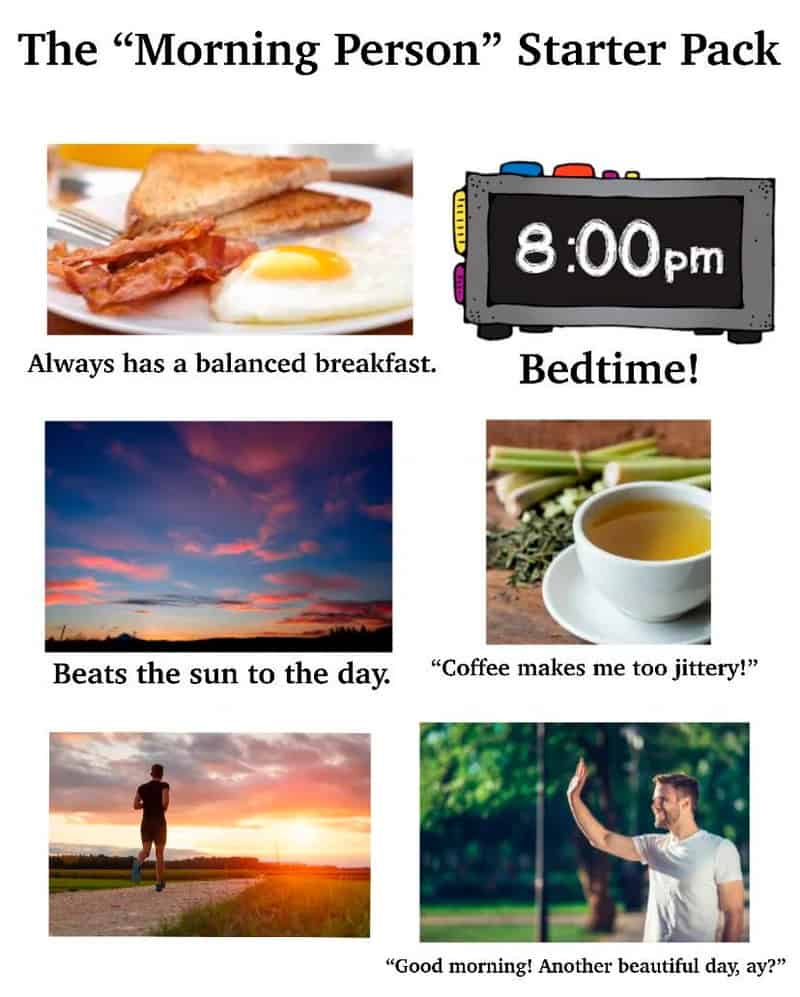 Enjoy a balanced breakfast with eggs, bacon, and toast in the morning.