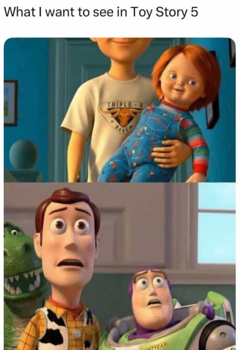What I want to see in Toy Story 5 with characters from Toy Story and Toy Story 4.
