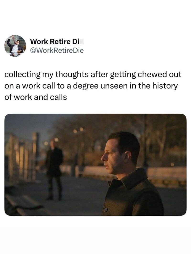 Man looking thoughtful outdoors during sunset, with a blurred person in the background.