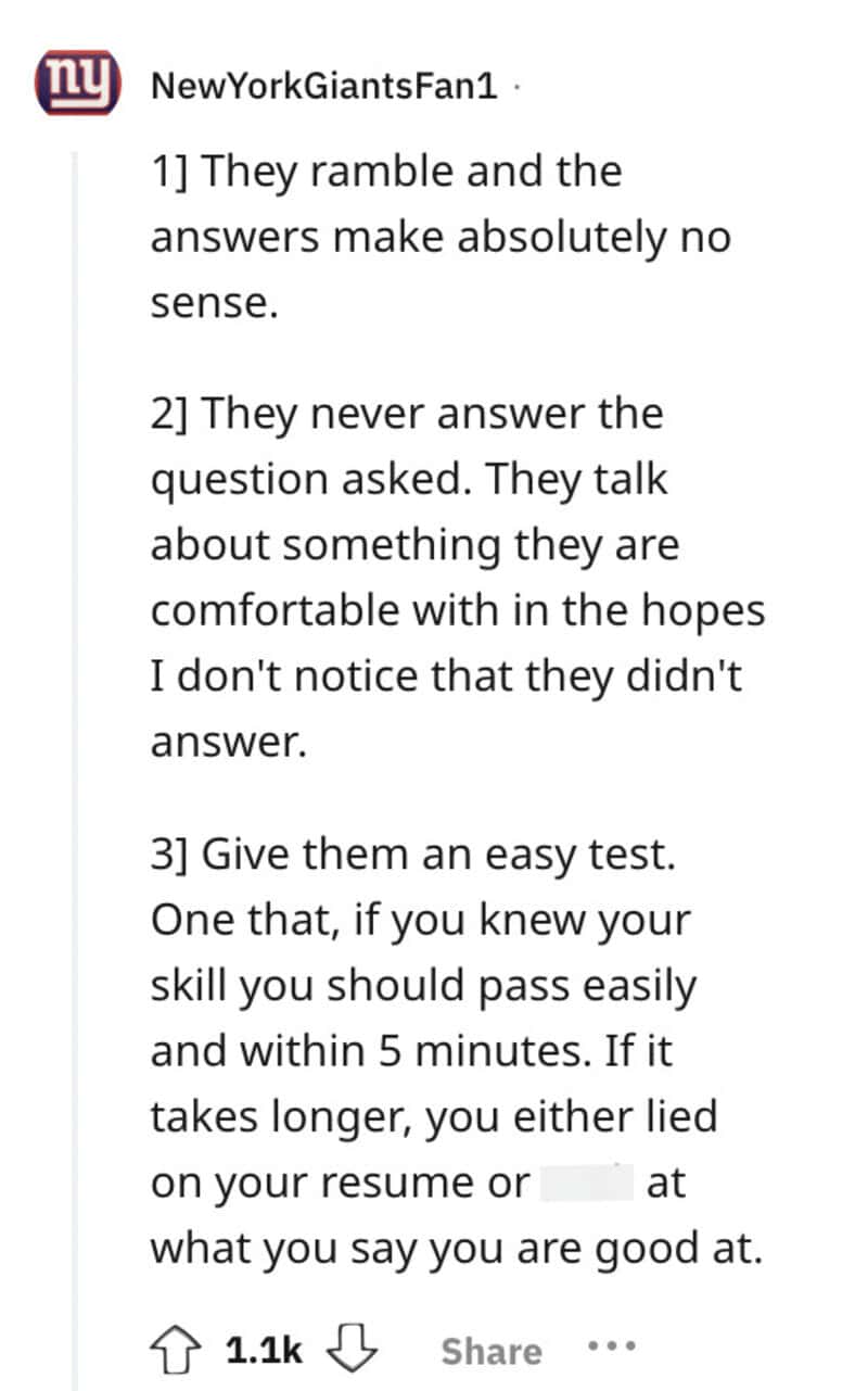 "New York Giants Fan 1" text with a list of humorous advice for fans, including rambling answers, ta.