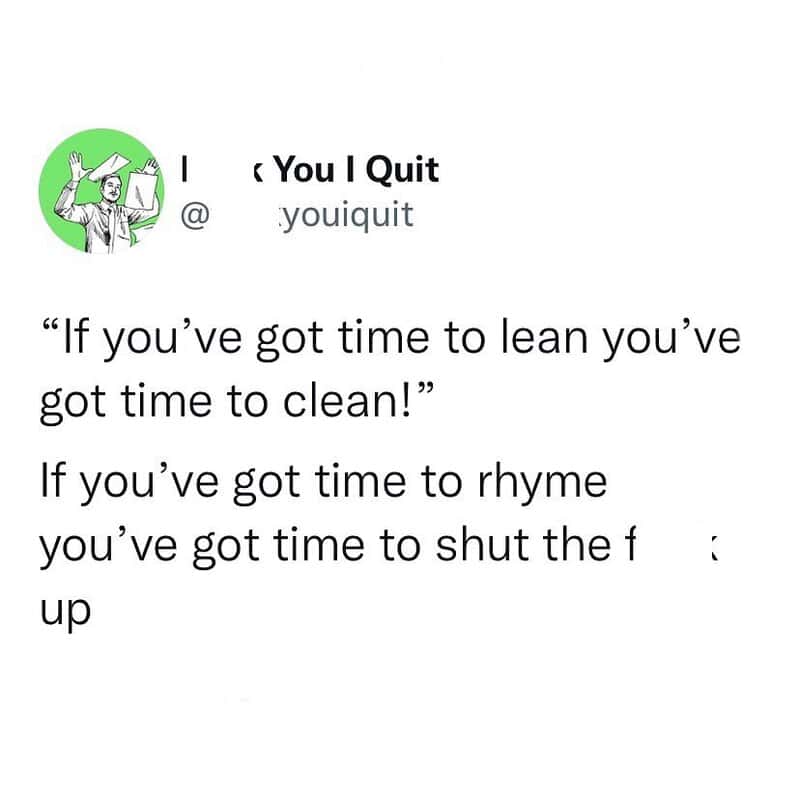 Clean your space and mind with this motivational quote about time and effort.
