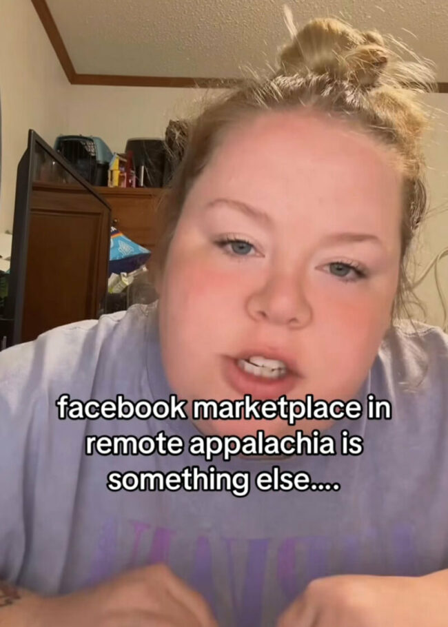 Facebook marketplace in remote appalachia is something else....