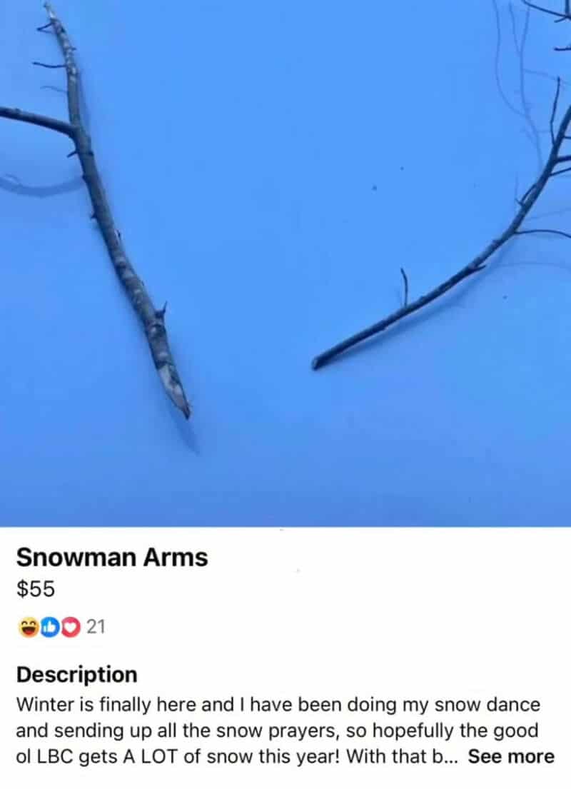 Snowman Arms.