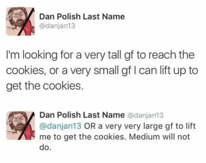 A tall girl or a very small girl lifting to reach cookies.