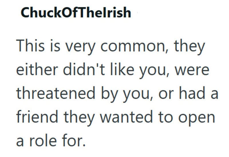 Quote about common reasons people are disliked or threatened at work.