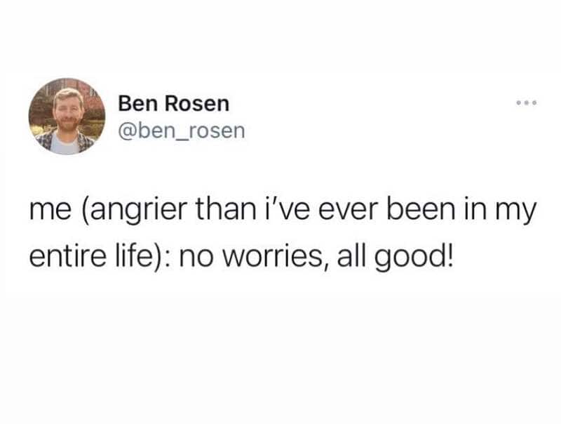  no worries, all good!'.