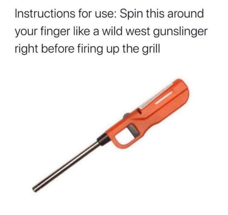  Spin this around your finger like a wild west gunslinger before firing up thegr.
