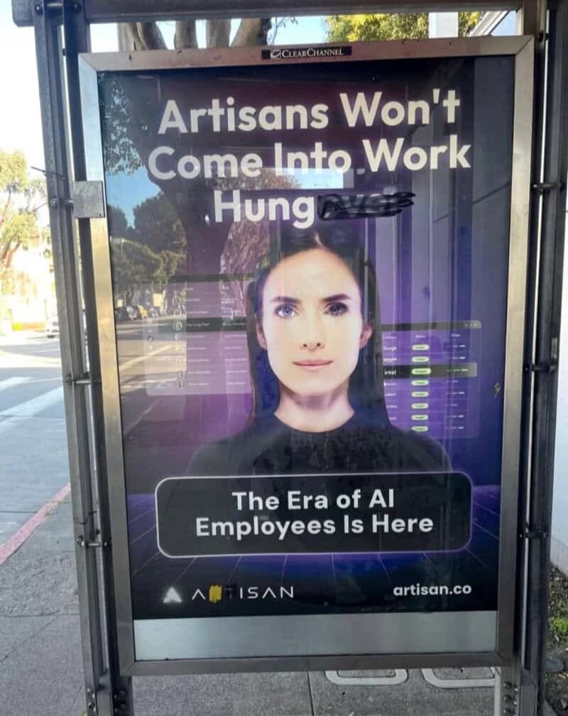 Artisans won't come into work hungry. The era of AI employees is here.