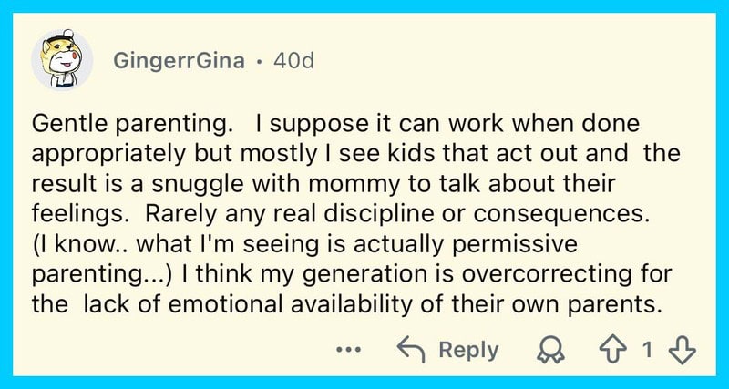 Gentle parenting discussion about emotional availability and discipline.