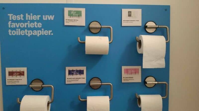Test hier uw favoriete toiletpapier.