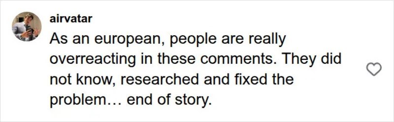 European man speaking, comments about overreacting, research, fixing problems.