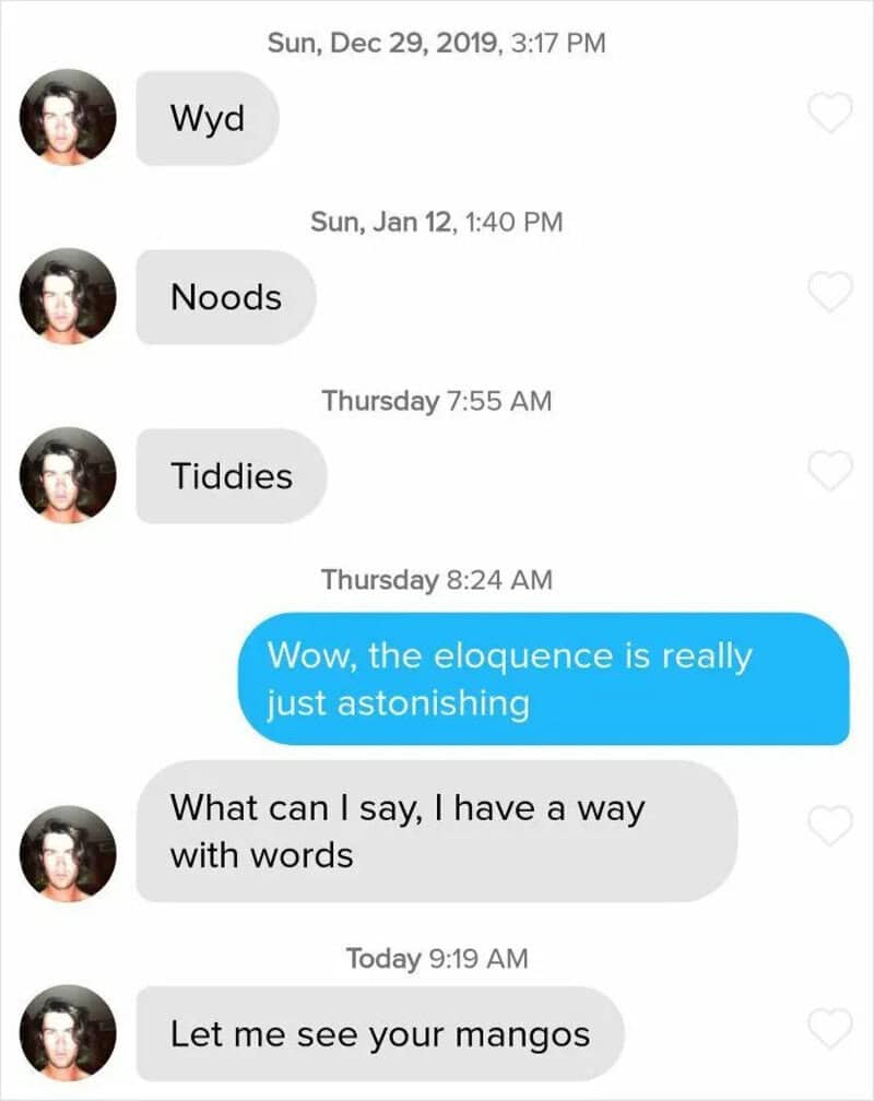 Screenshots of humorous text messages with misspellings and funny comments.