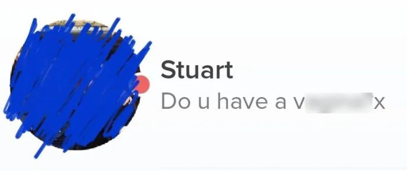 Stuart Do u have a v...x.