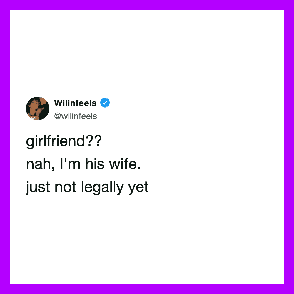 Girlfriend?? nah, I'm his wife. just not legally yet.