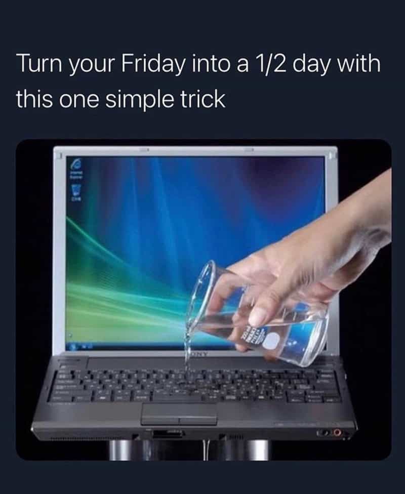 Turn your Friday into a 1/2 day with this simple trick.