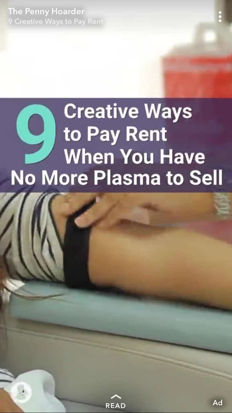 9 Creative Ways to Pay Rent When You Have No More Plasma to Sell.