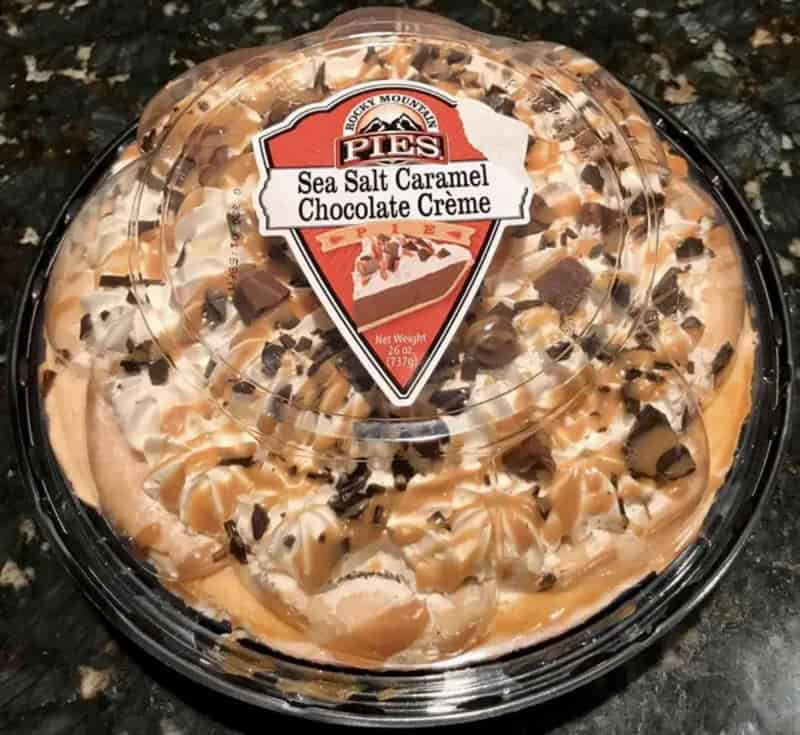 Sea Salt Caramel Chocolate Crème pie from PIES, 37.9 oz.