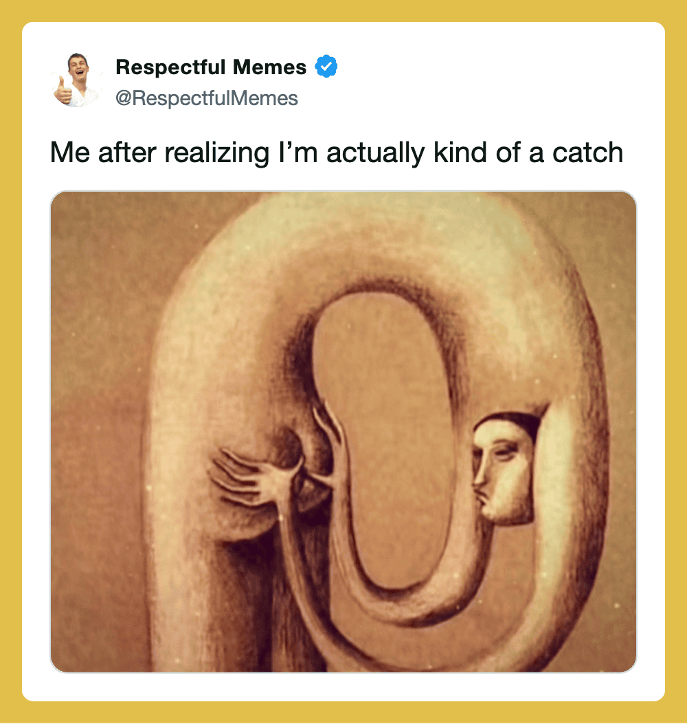 Humorous meme showing a person with an elephant's trunk and face, captioned 'Me after realizing I'm.