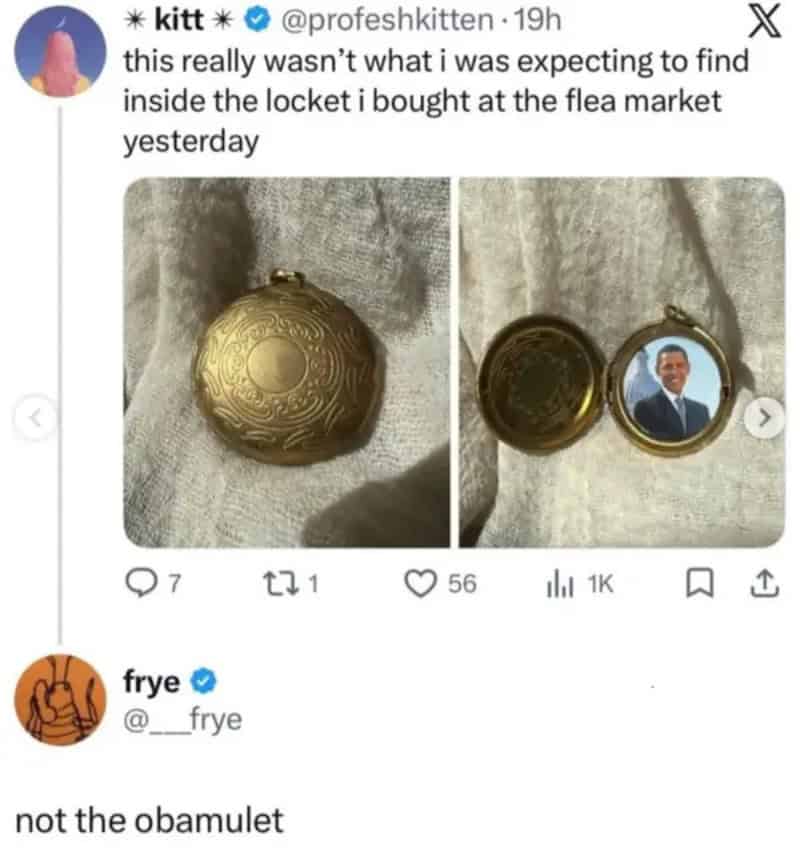 This really wasn’t what i was expecting to find inside the locket i bought at the flea market.