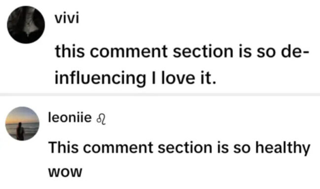 This comment section is so healthy wow.